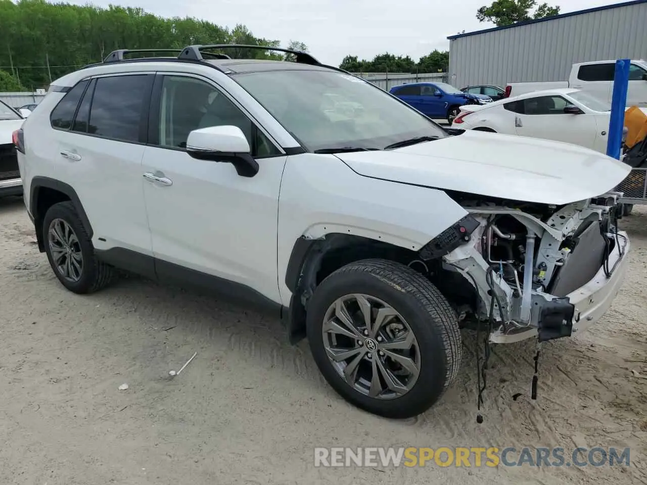4 Photograph of a damaged car JTMD6RFV2PD542369 TOYOTA RAV4 2023