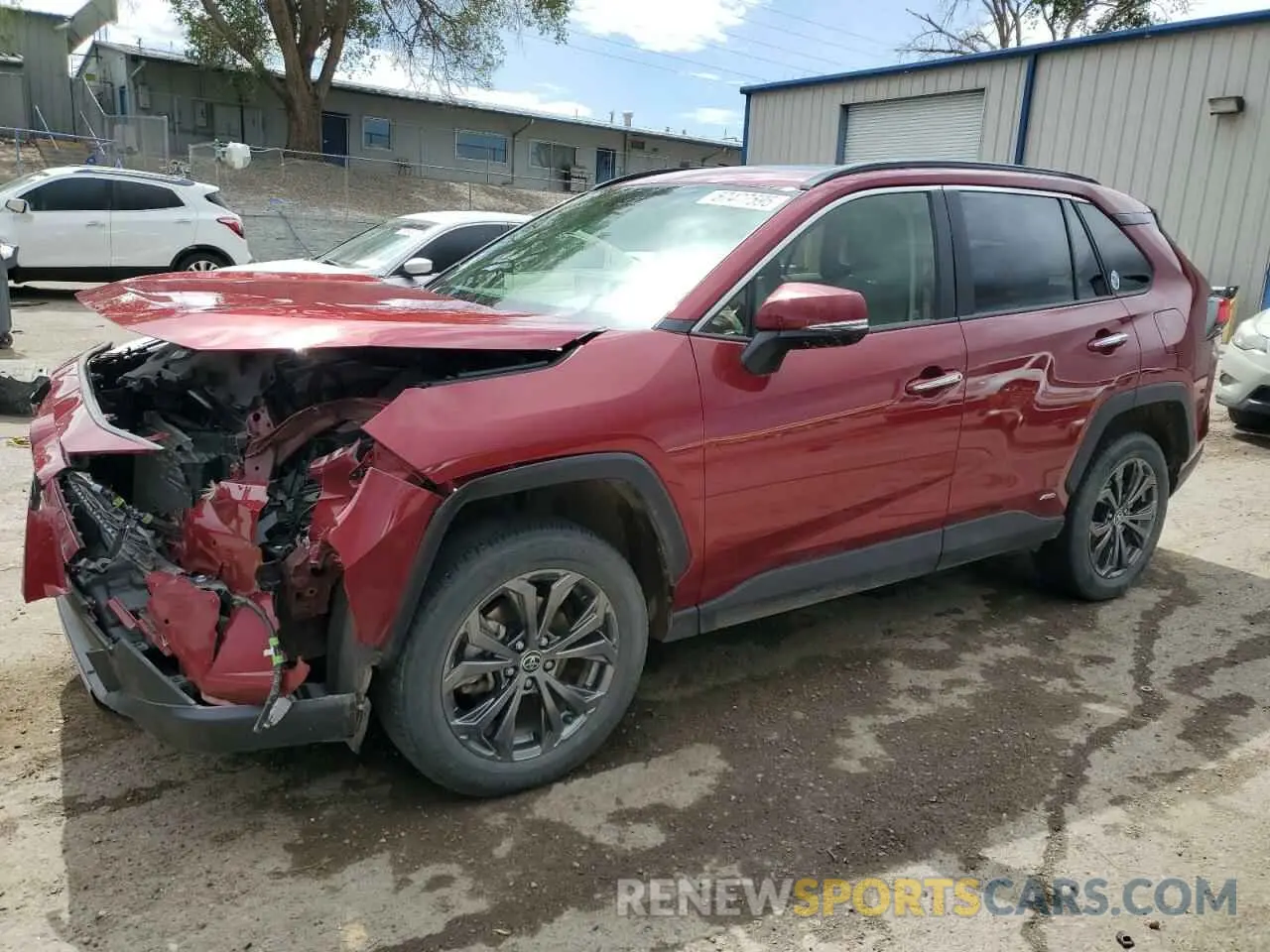 1 Photograph of a damaged car JTMD6RFV4PD079280 TOYOTA RAV4 2023