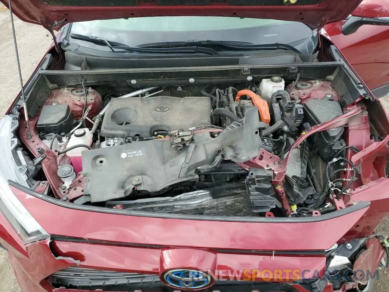 11 Photograph of a damaged car JTMD6RFV4PD079280 TOYOTA RAV4 2023