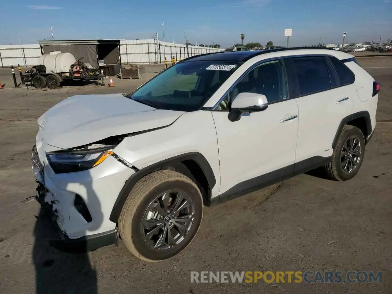 1 Photograph of a damaged car JTMD6RFV8PD545681 TOYOTA RAV4 2023