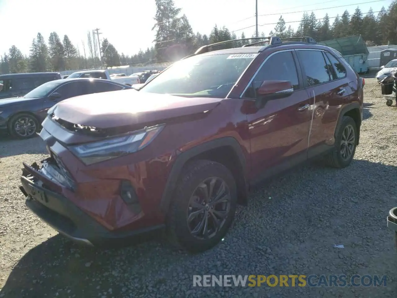 1 Photograph of a damaged car JTMD6RFV9PD080277 TOYOTA RAV4 2023