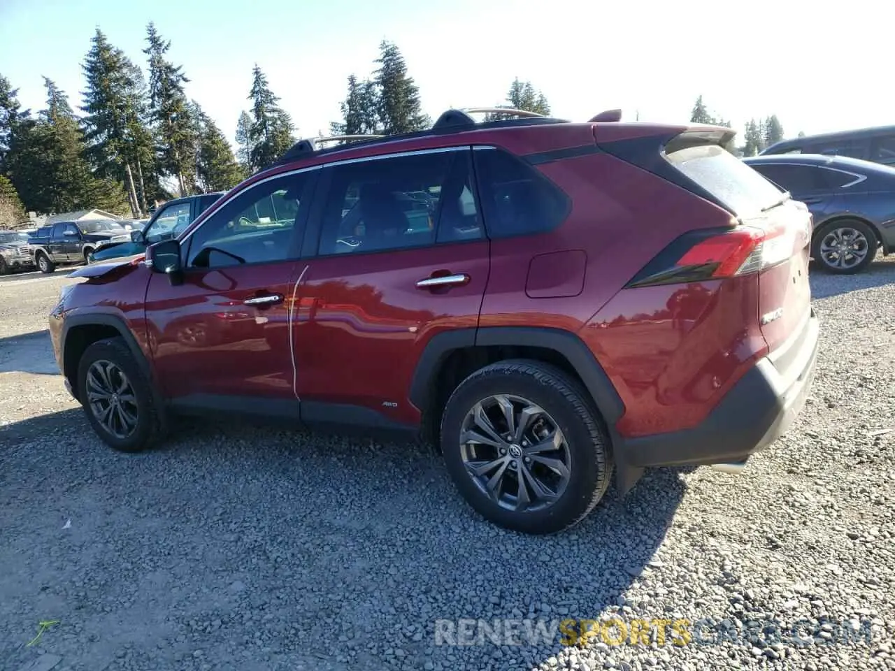2 Photograph of a damaged car JTMD6RFV9PD080277 TOYOTA RAV4 2023