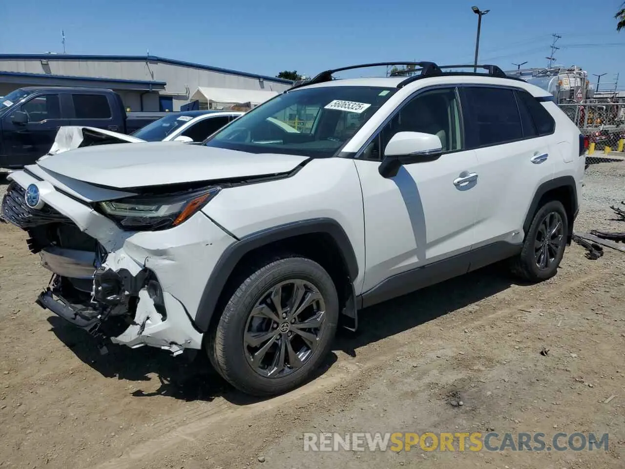 1 Photograph of a damaged car JTMD6RFVXPD536920 TOYOTA RAV4 2023