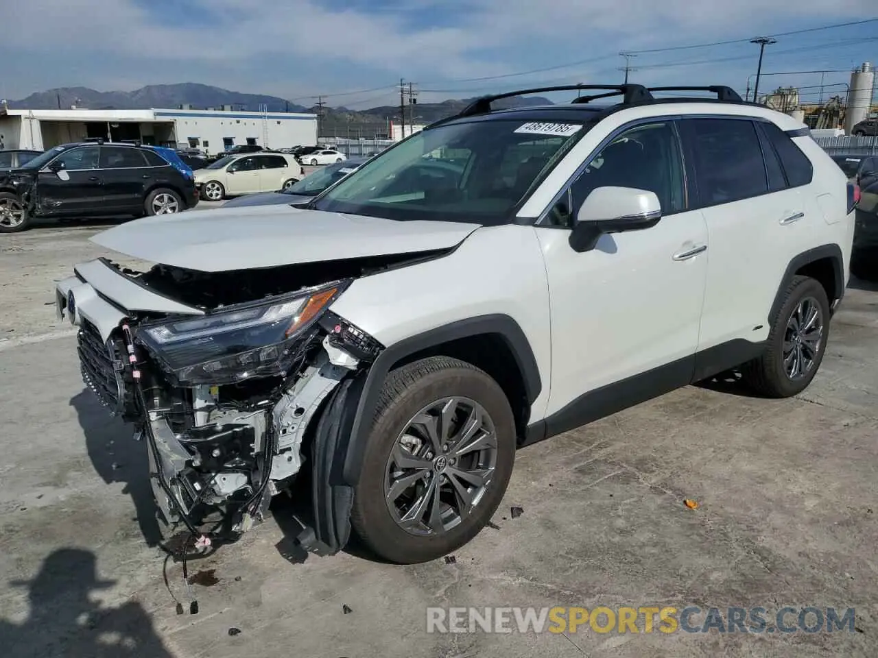 1 Photograph of a damaged car JTMD6RFVXPD548081 TOYOTA RAV4 2023