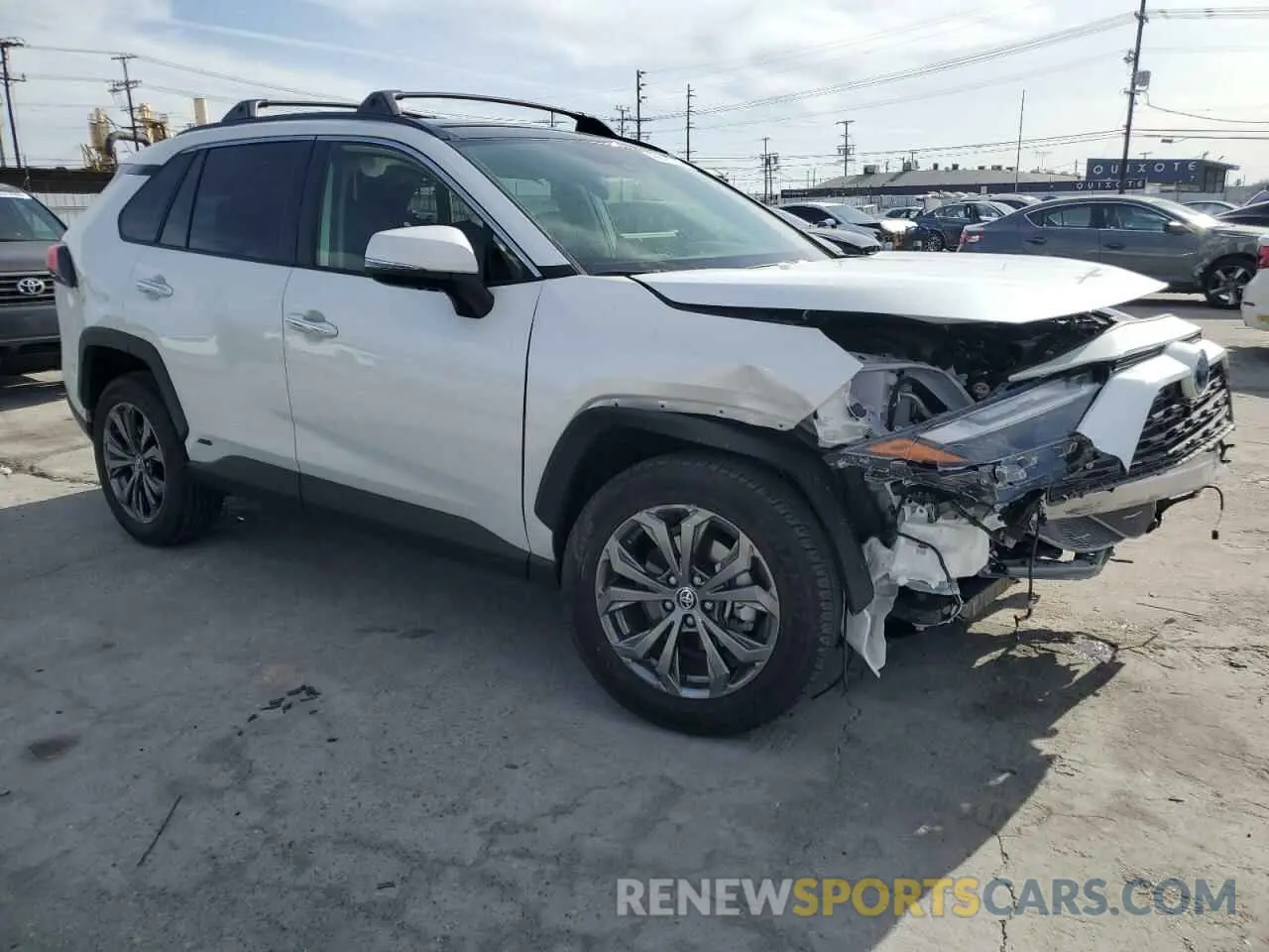 4 Photograph of a damaged car JTMD6RFVXPD548081 TOYOTA RAV4 2023