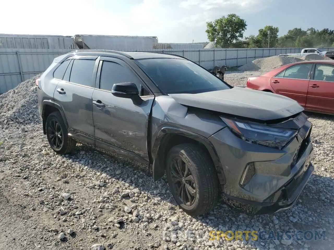 4 Photograph of a damaged car JTME6RFV1PD547969 TOYOTA RAV4 2023