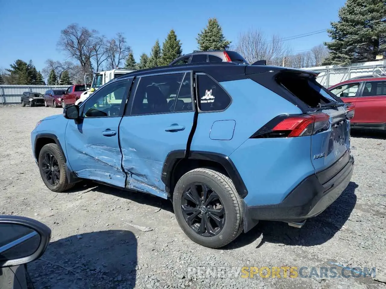 2 Photograph of a damaged car JTME6RFV1PJ040152 TOYOTA RAV4 2023