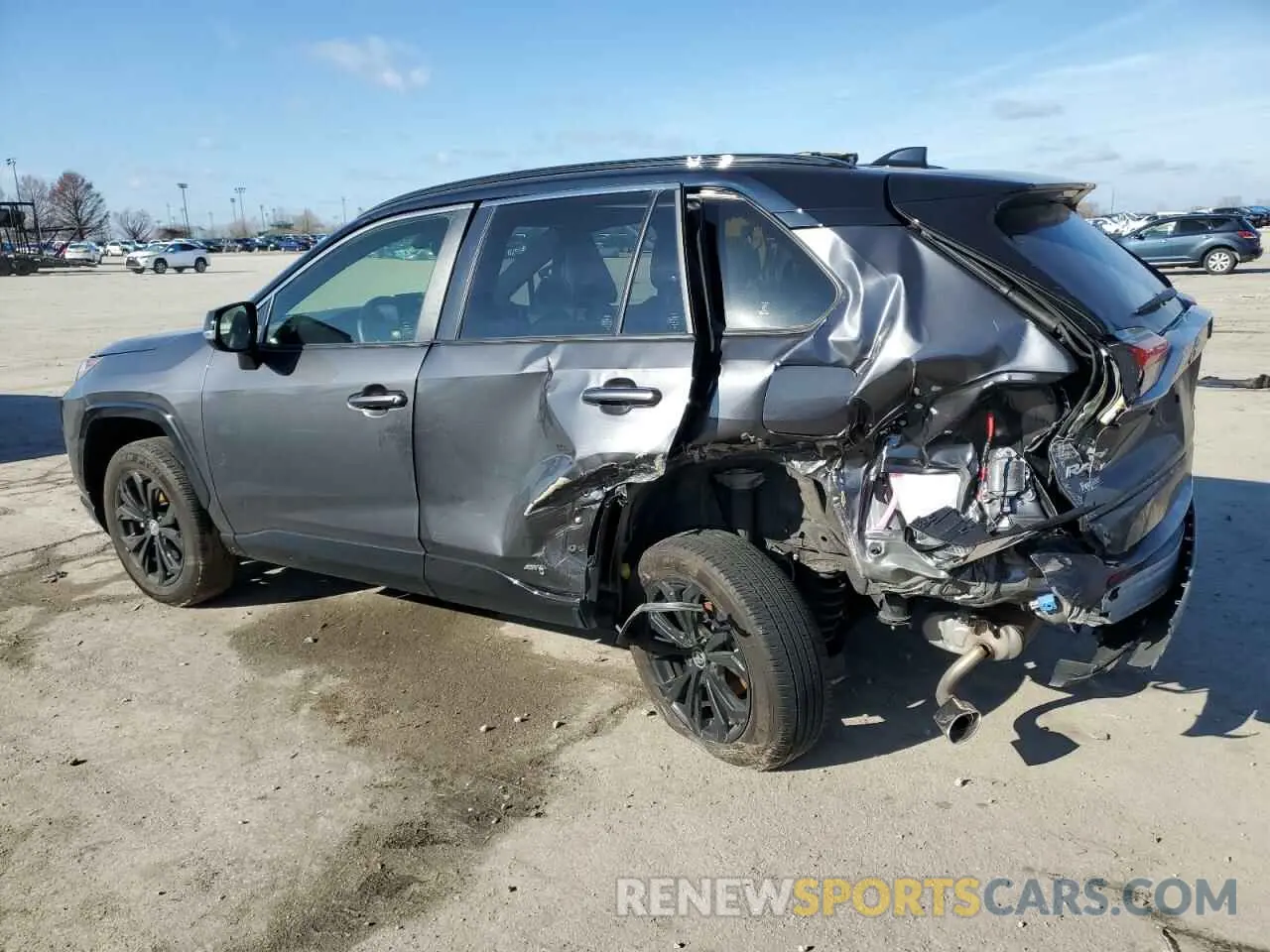 2 Photograph of a damaged car JTME6RFV3PJ027919 TOYOTA RAV4 2023