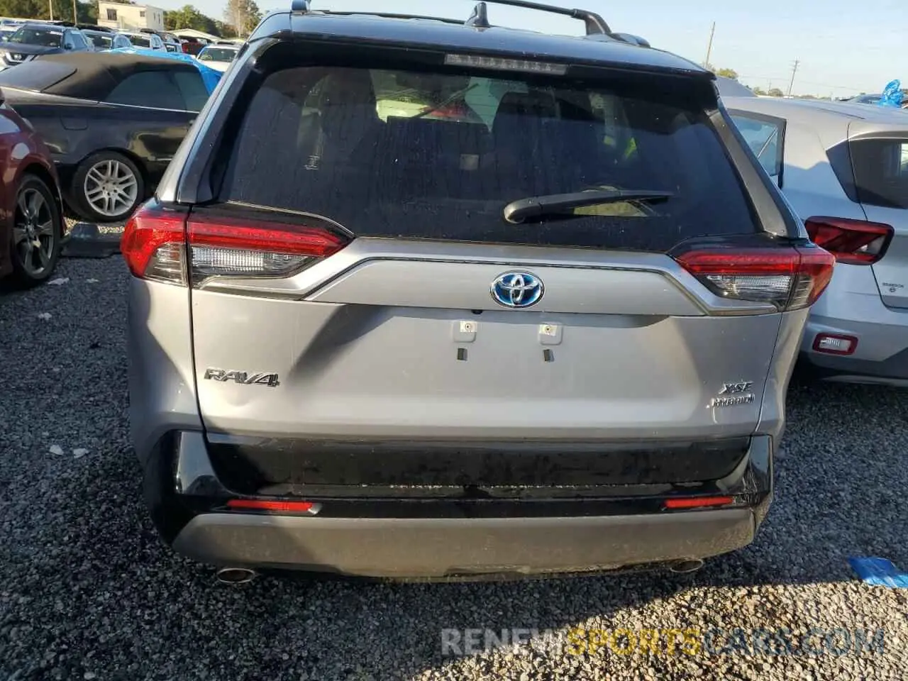 6 Photograph of a damaged car JTME6RFV4PD541924 TOYOTA RAV4 2023