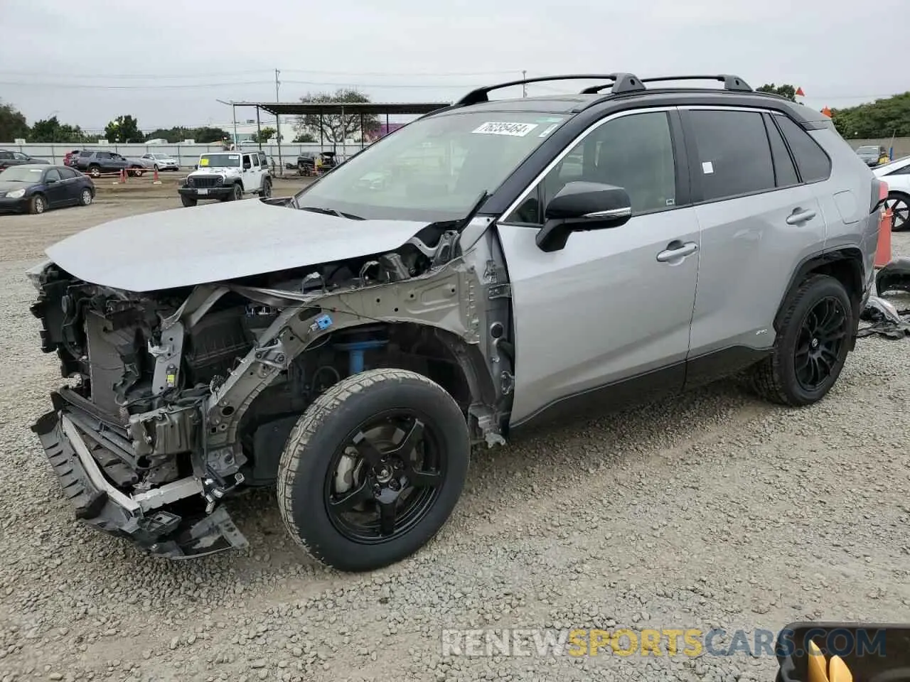 1 Photograph of a damaged car JTME6RFV8PD538847 TOYOTA RAV4 2023