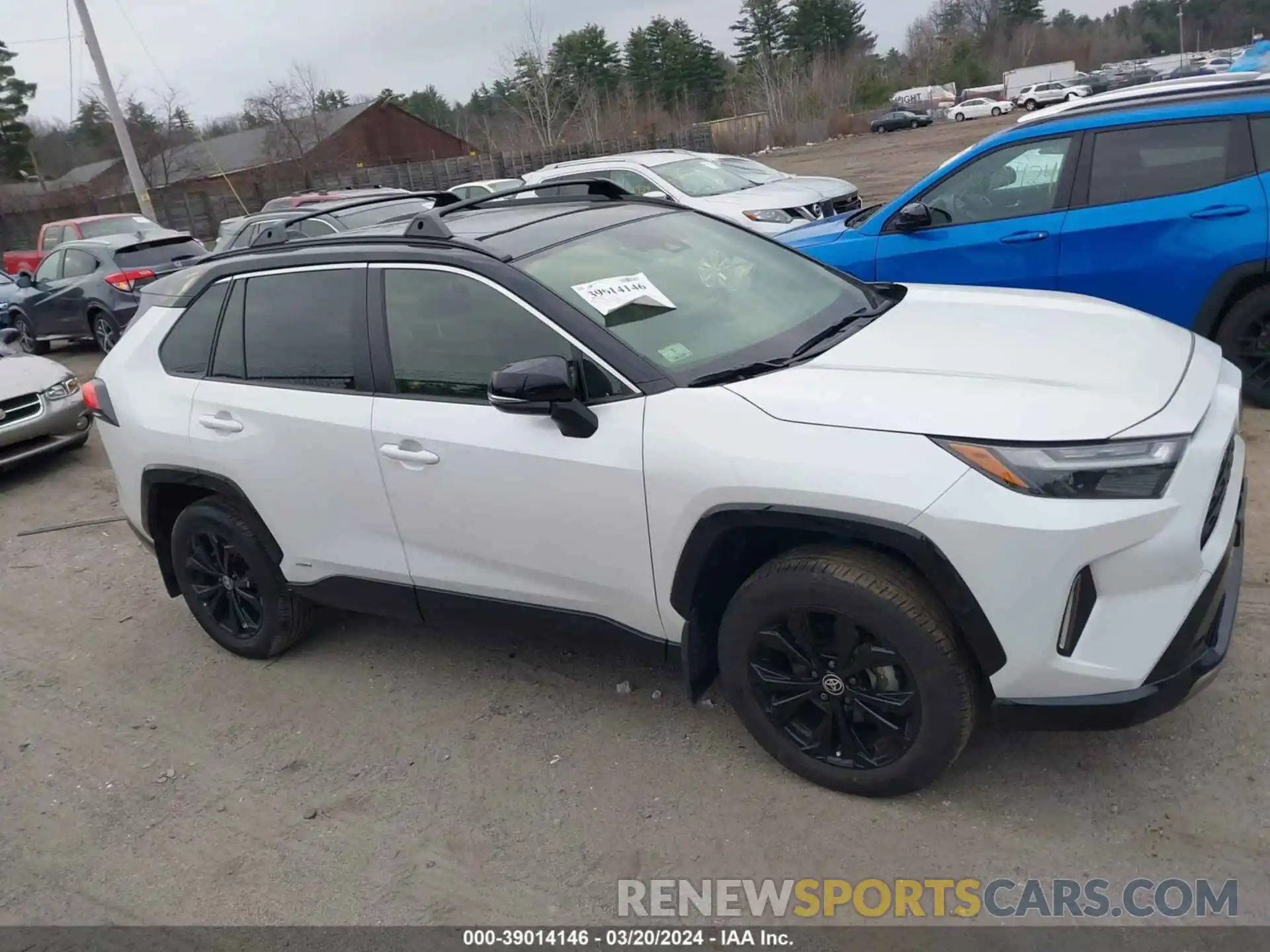 14 Photograph of a damaged car JTME6RFVXPD537425 TOYOTA RAV4 2023