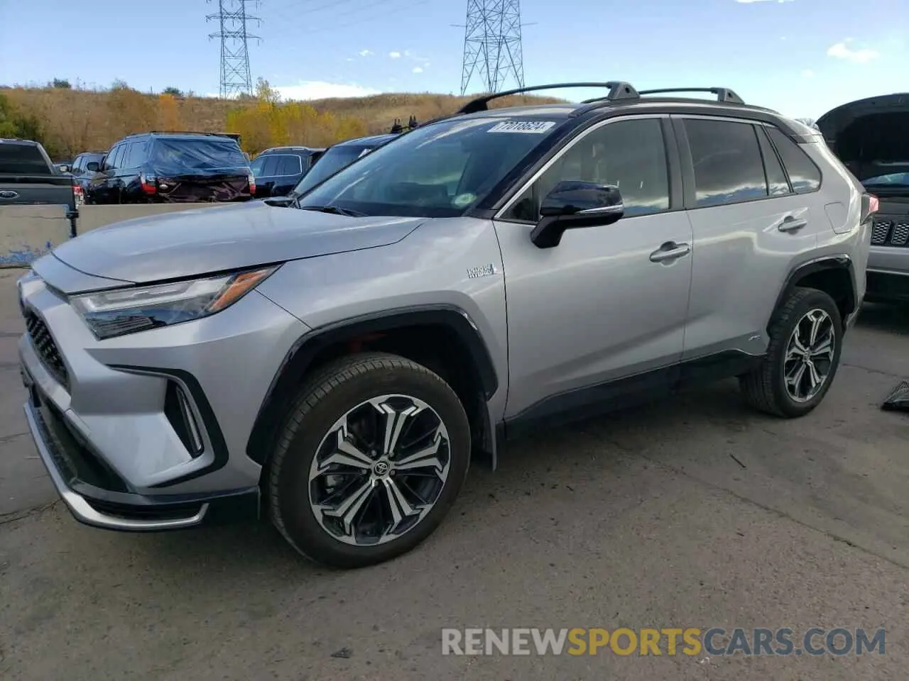 1 Photograph of a damaged car JTMEB3FV1PD143952 TOYOTA RAV4 2023