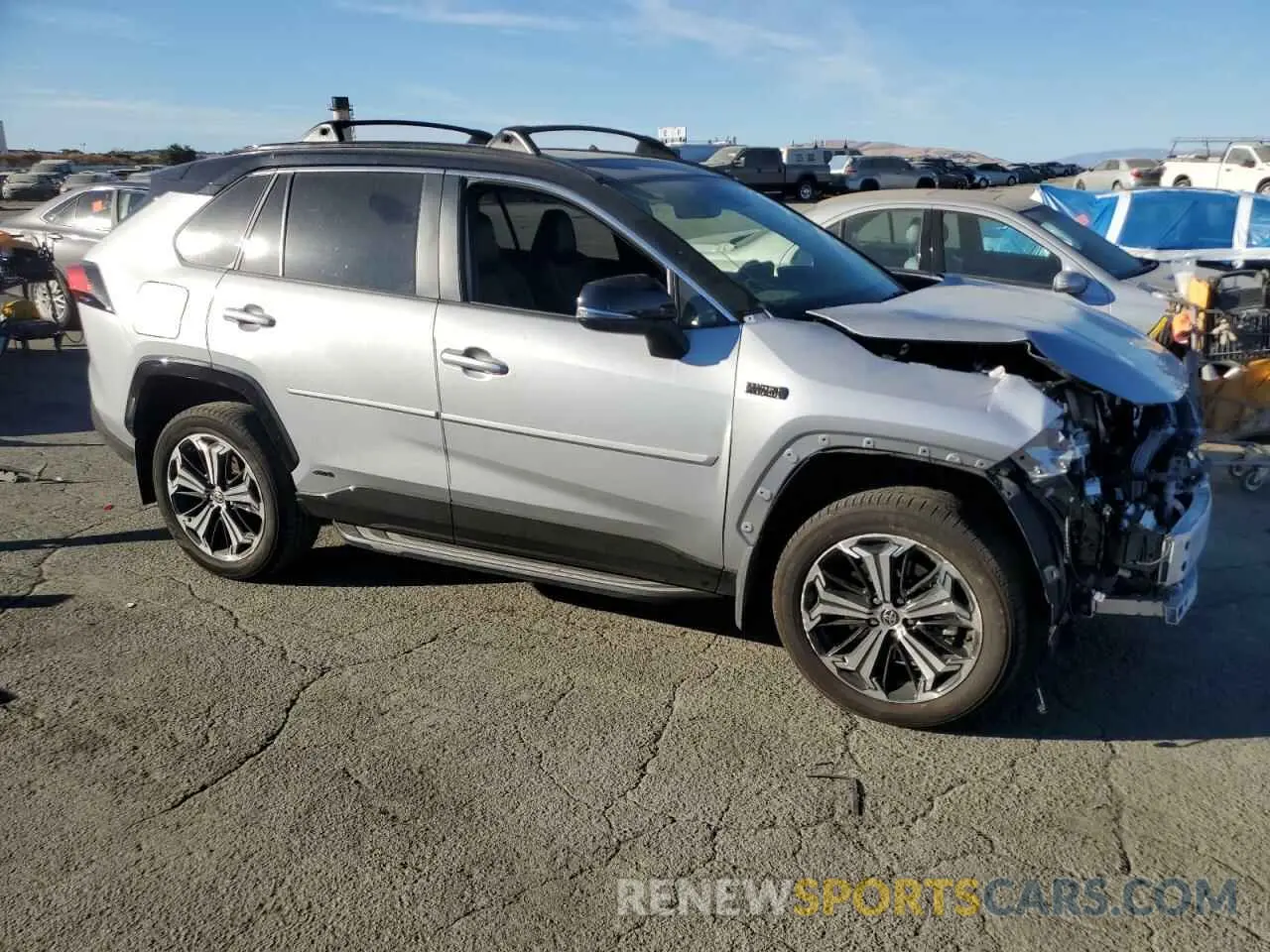 4 Photograph of a damaged car JTMEB3FV3PD117630 TOYOTA RAV4 2023