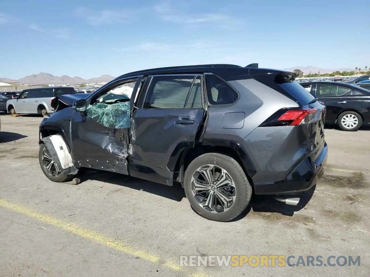 2 Photograph of a damaged car JTMEB3FV4PD158185 TOYOTA RAV4 2023