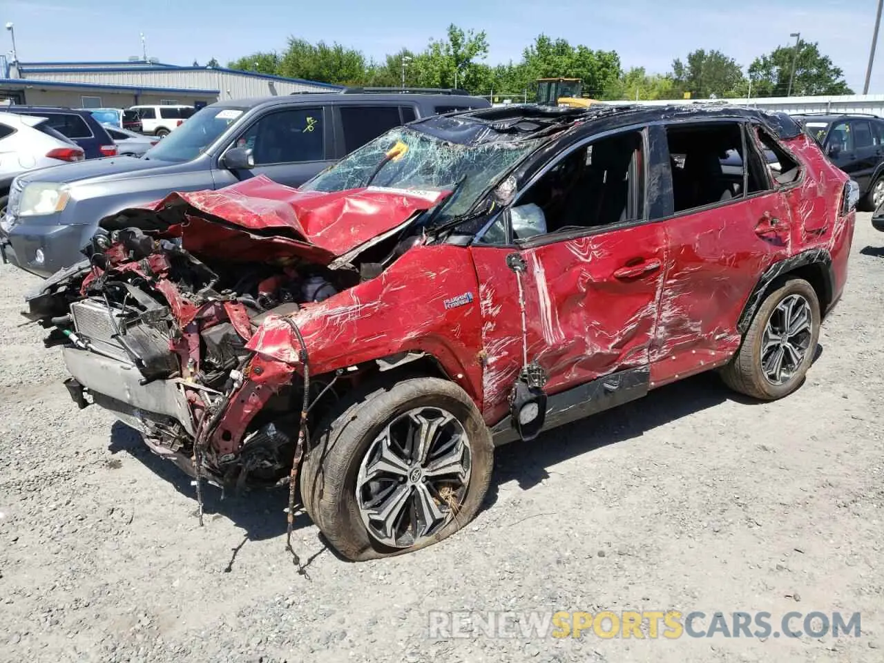 1 Photograph of a damaged car JTMFB3FV6PD162887 TOYOTA RAV4 2023