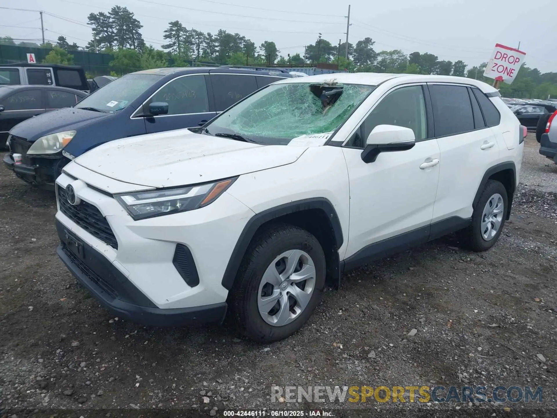 2 Photograph of a damaged car JTMG1RFV3PD093263 TOYOTA RAV4 2023