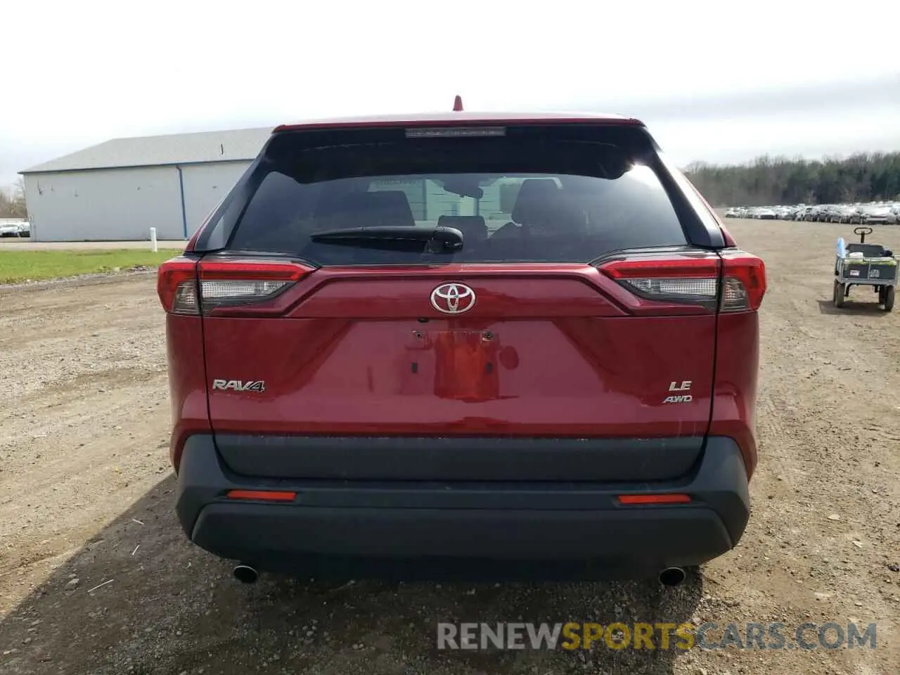 6 Photograph of a damaged car JTMG1RFV5PD101198 TOYOTA RAV4 2023