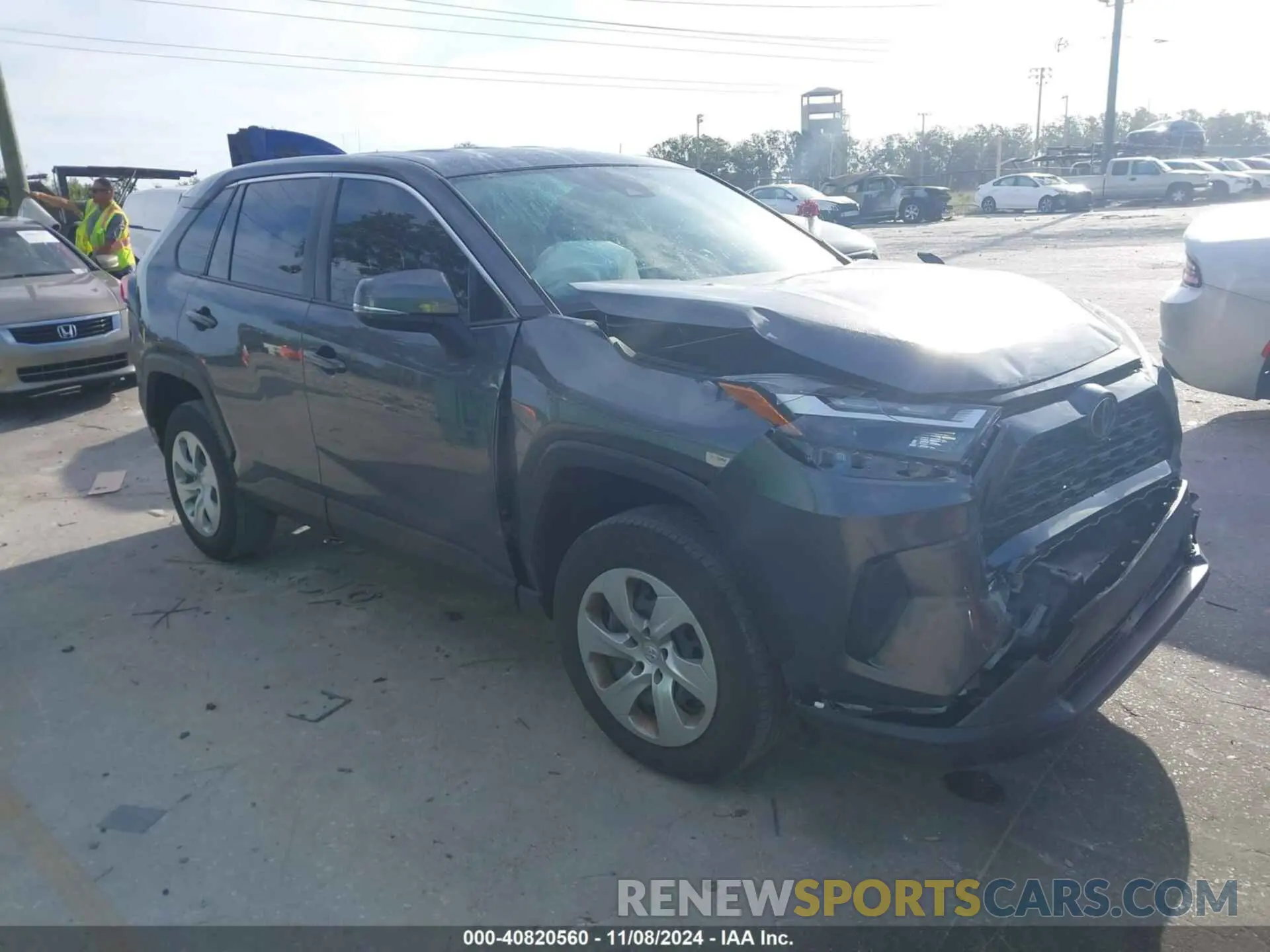 1 Photograph of a damaged car JTMK1RFV8PD100234 TOYOTA RAV4 2023