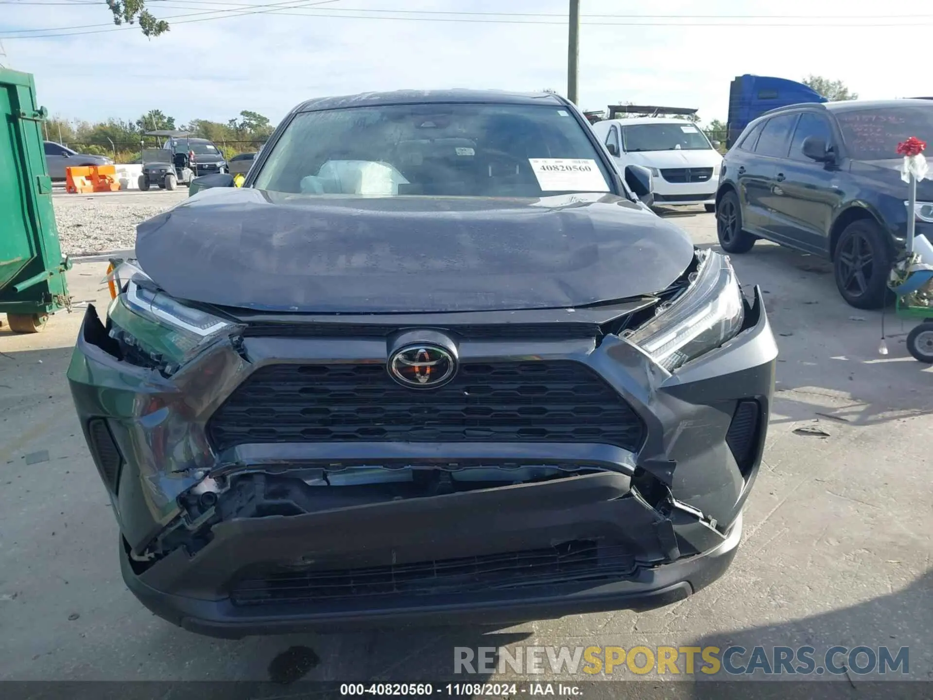 12 Photograph of a damaged car JTMK1RFV8PD100234 TOYOTA RAV4 2023