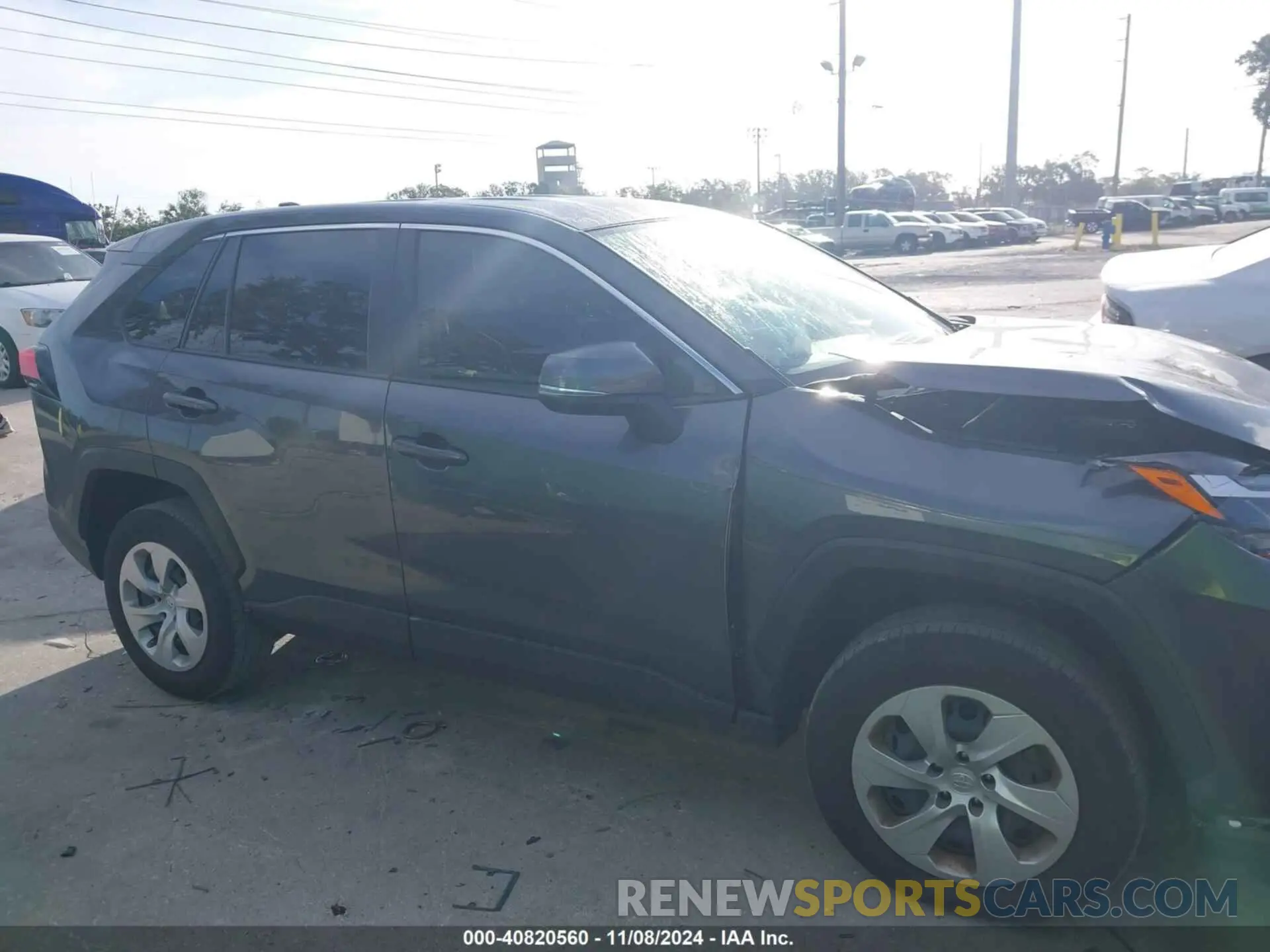 13 Photograph of a damaged car JTMK1RFV8PD100234 TOYOTA RAV4 2023