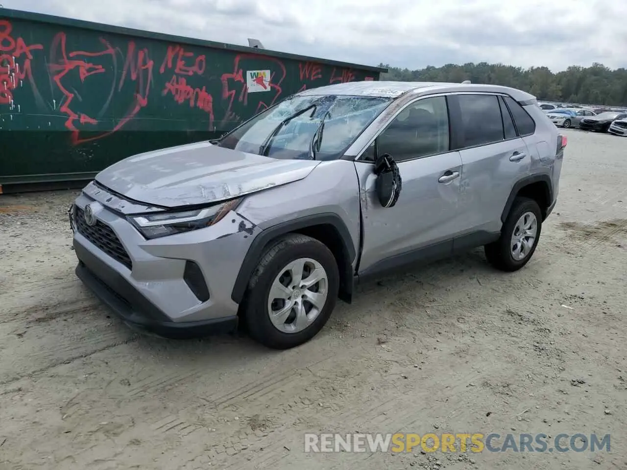 1 Photograph of a damaged car JTMK1RFV9PD097831 TOYOTA RAV4 2023