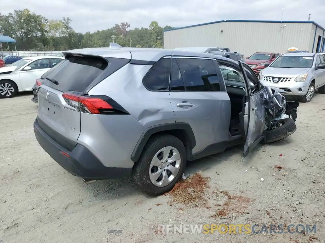 3 Photograph of a damaged car JTMK1RFV9PD097831 TOYOTA RAV4 2023