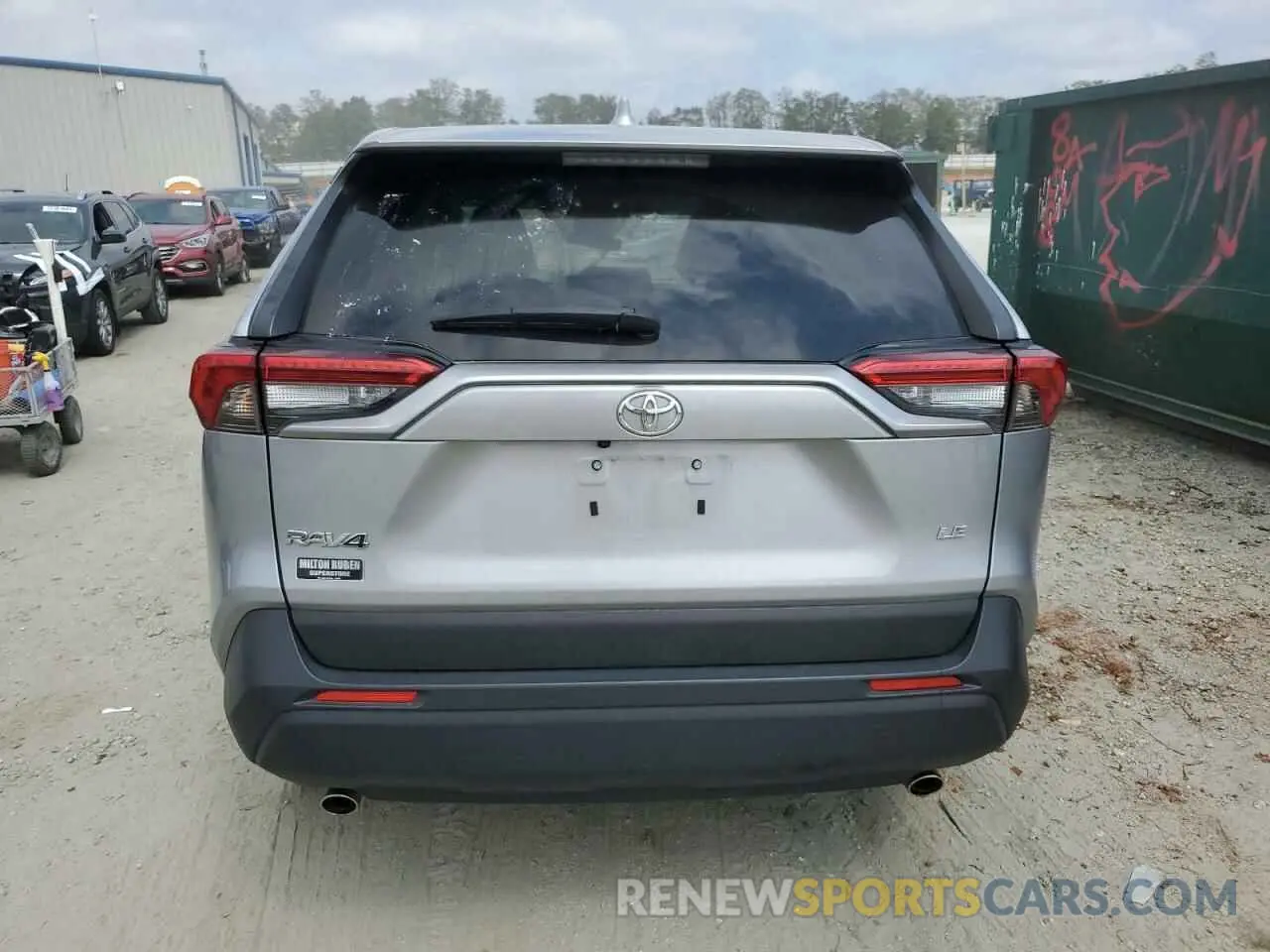 6 Photograph of a damaged car JTMK1RFV9PD097831 TOYOTA RAV4 2023