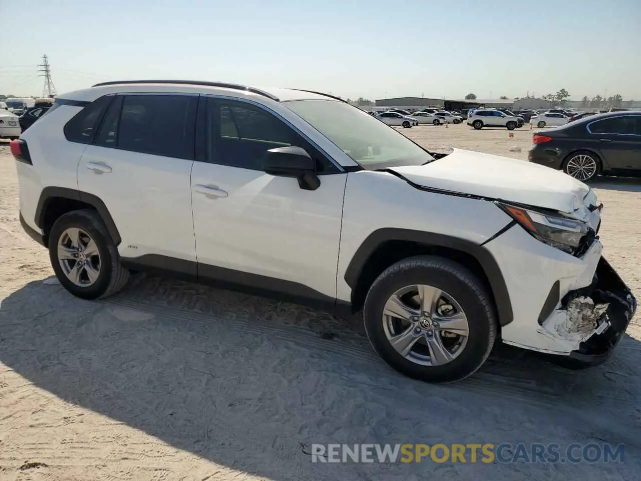 4 Photograph of a damaged car JTMLWRFV1PD176478 TOYOTA RAV4 2023