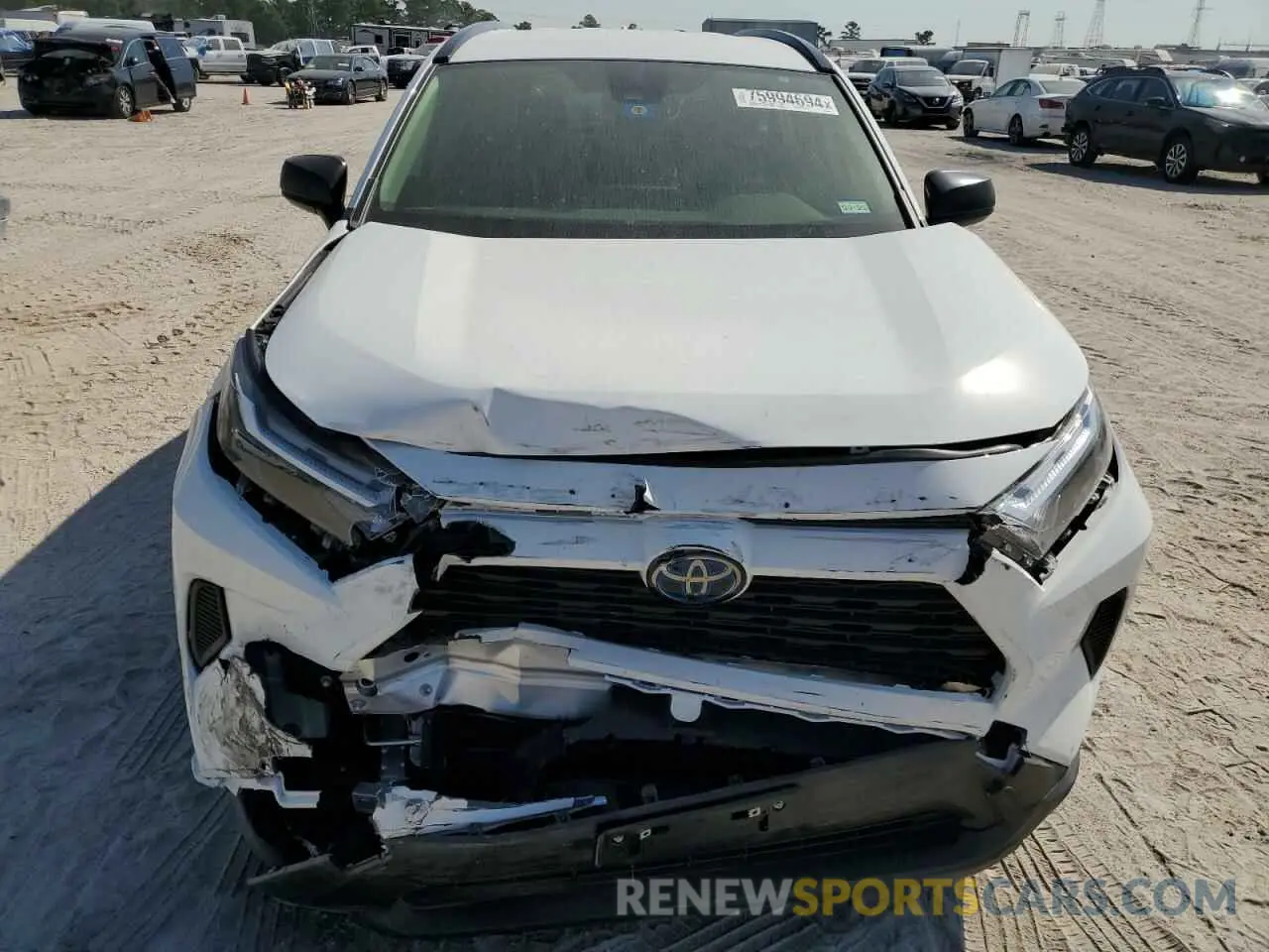 5 Photograph of a damaged car JTMLWRFV1PD176478 TOYOTA RAV4 2023