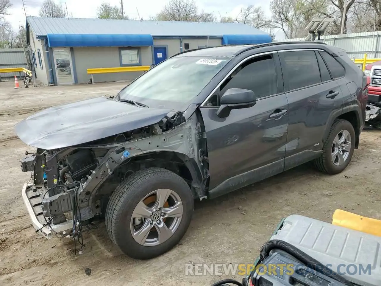 1 Photograph of a damaged car JTMLWRFV2PD193290 TOYOTA RAV4 2023