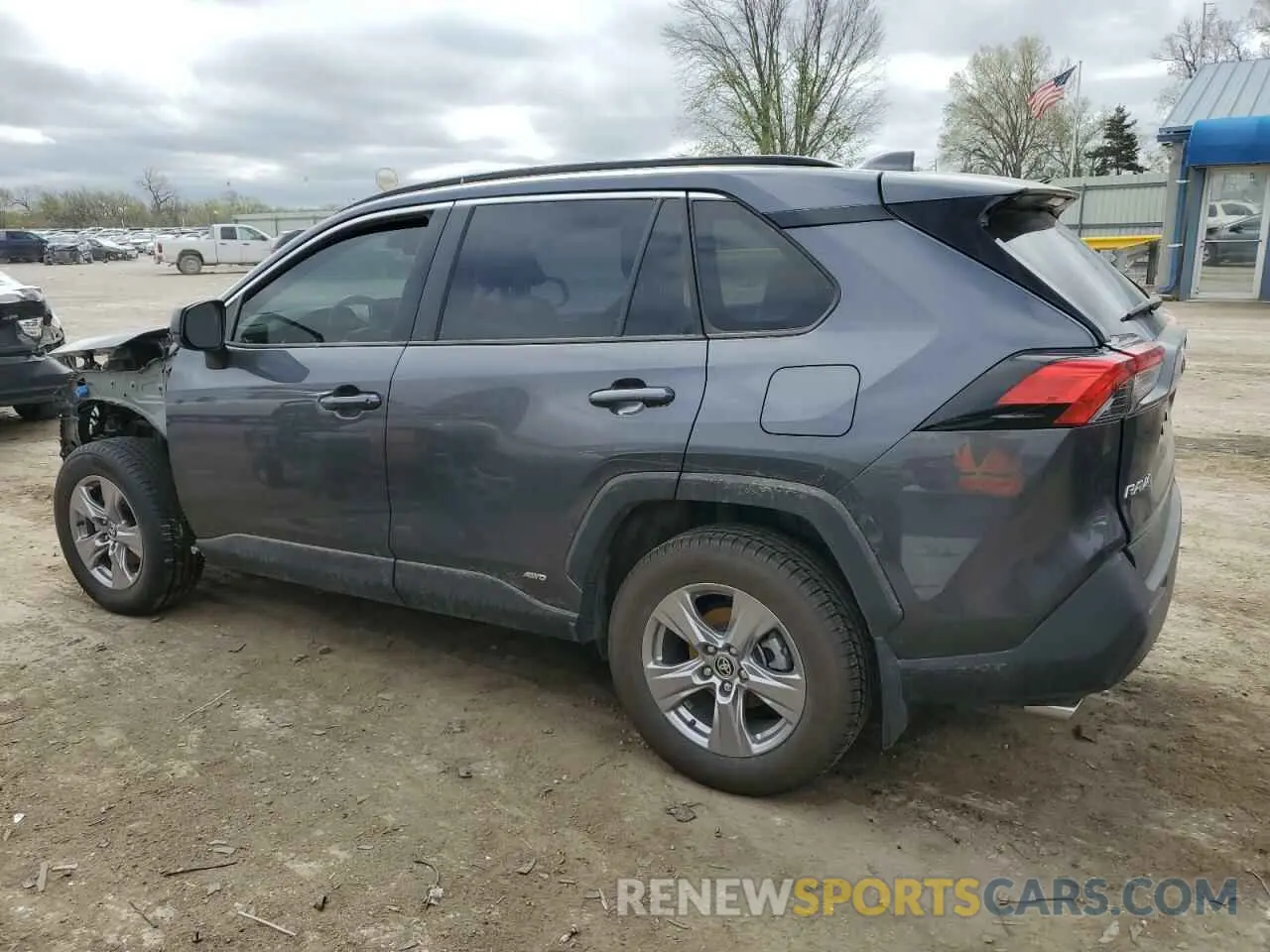 2 Photograph of a damaged car JTMLWRFV2PD193290 TOYOTA RAV4 2023