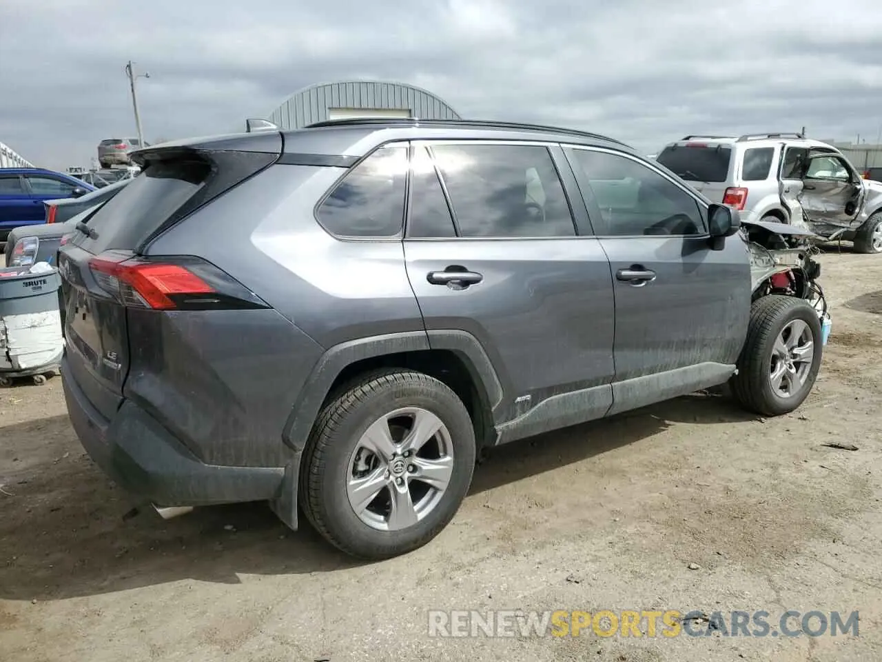 3 Photograph of a damaged car JTMLWRFV2PD193290 TOYOTA RAV4 2023