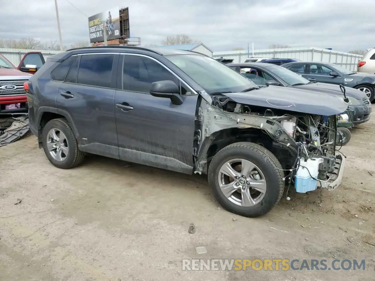 4 Photograph of a damaged car JTMLWRFV2PD193290 TOYOTA RAV4 2023