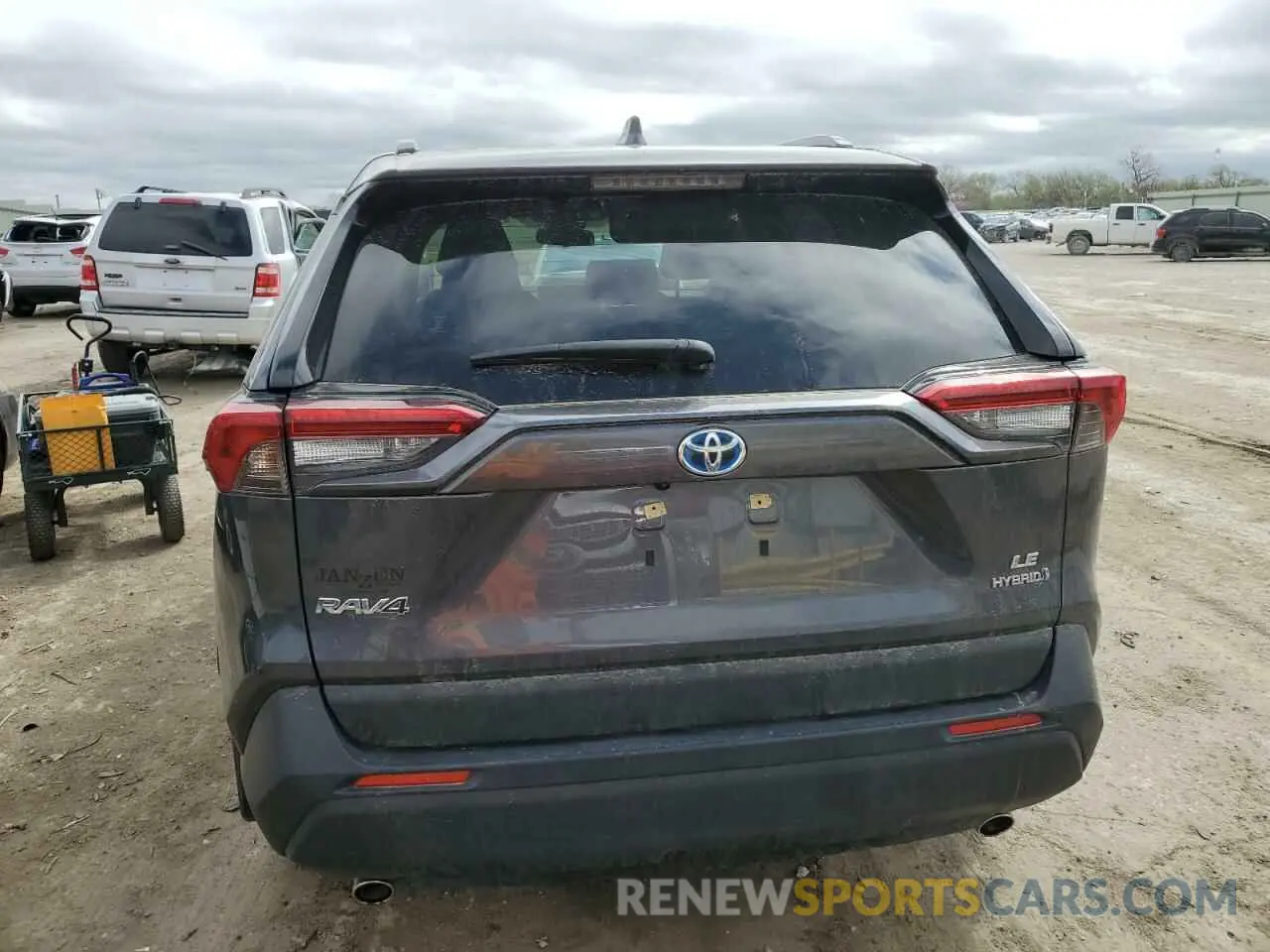 6 Photograph of a damaged car JTMLWRFV2PD193290 TOYOTA RAV4 2023