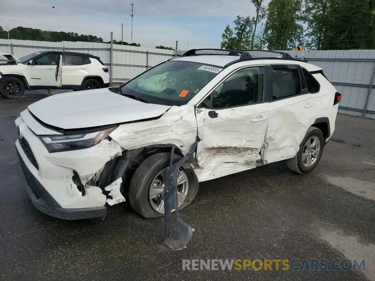 1 Photograph of a damaged car JTMLWRFV2PD205325 TOYOTA RAV4 2023