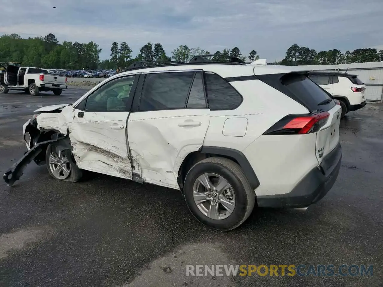 2 Photograph of a damaged car JTMLWRFV2PD205325 TOYOTA RAV4 2023