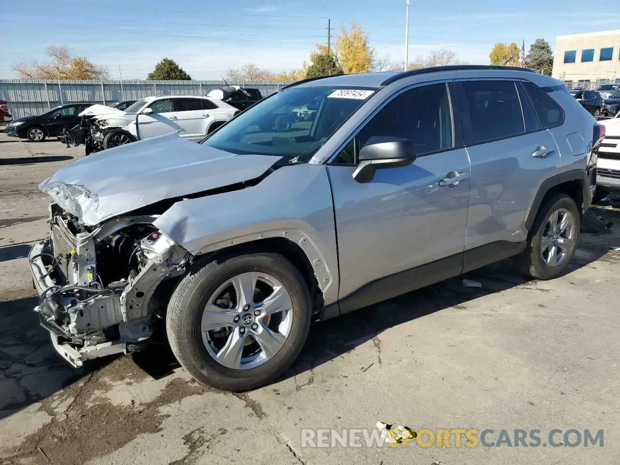 1 Photograph of a damaged car JTMLWRFV3PD198434 TOYOTA RAV4 2023
