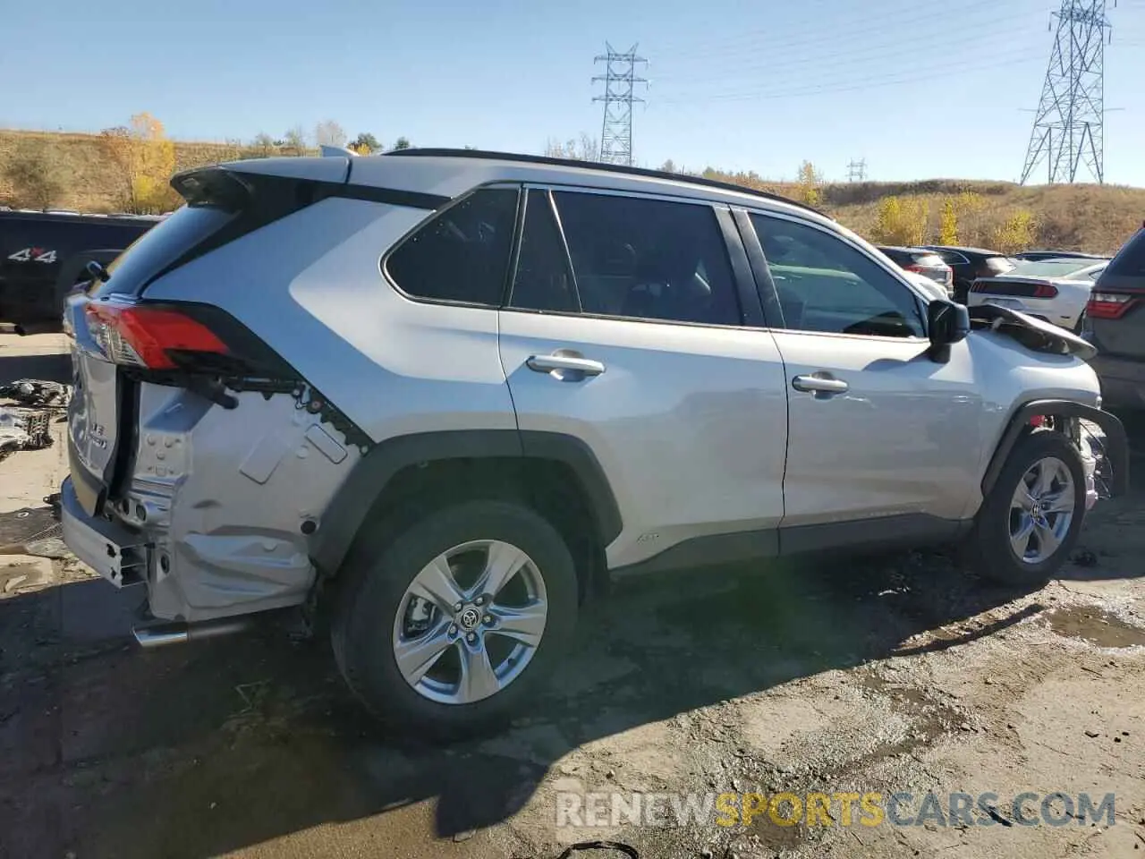 3 Photograph of a damaged car JTMLWRFV3PD198434 TOYOTA RAV4 2023