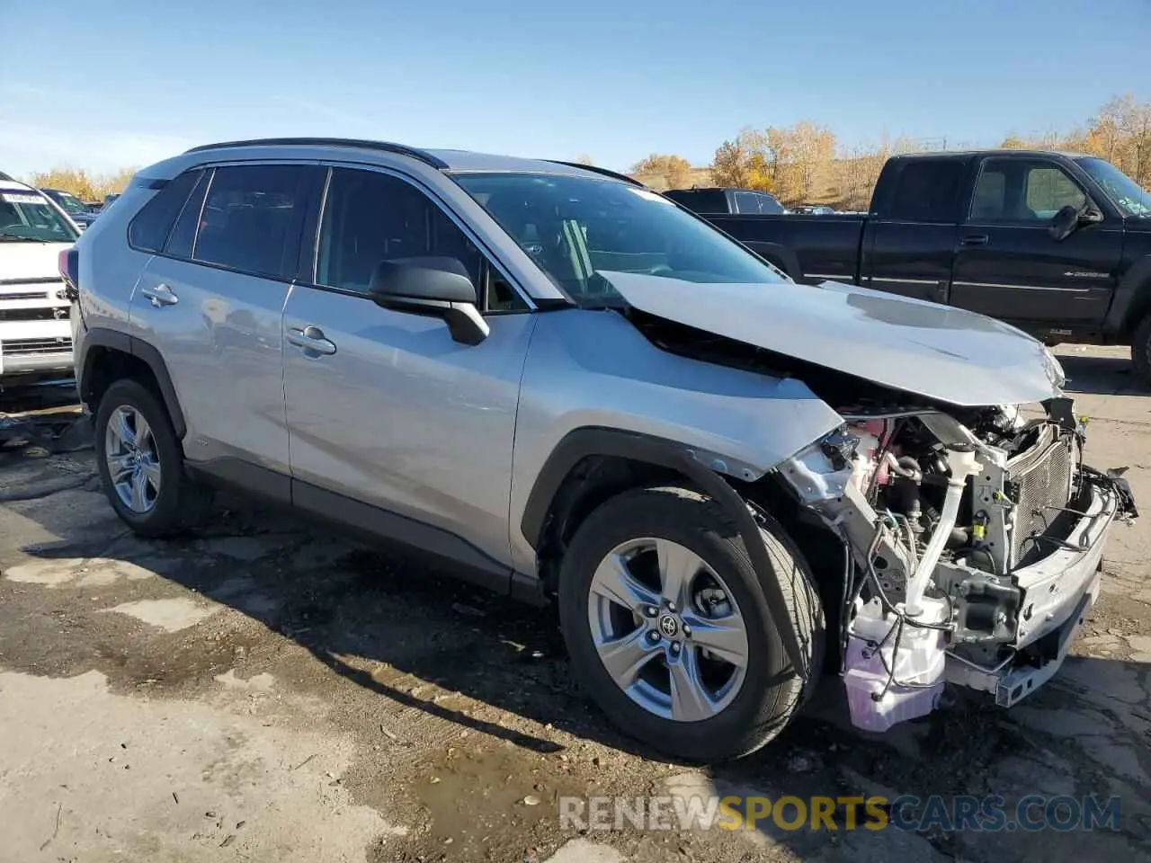 4 Photograph of a damaged car JTMLWRFV3PD198434 TOYOTA RAV4 2023