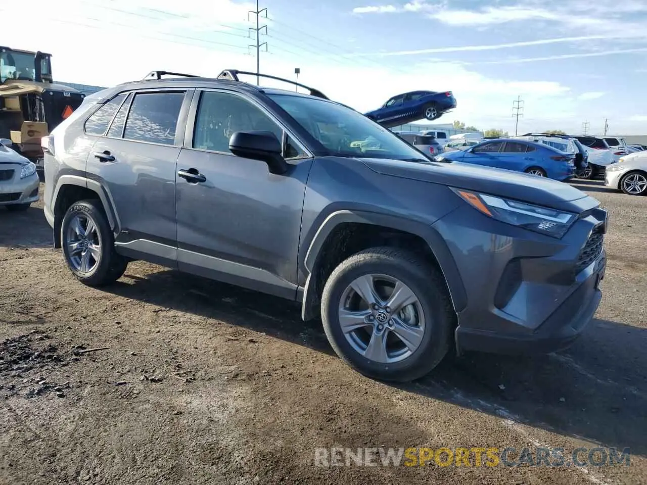 4 Photograph of a damaged car JTMLWRFV8PD171455 TOYOTA RAV4 2023