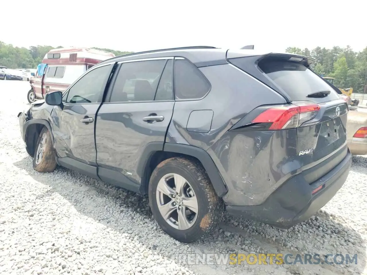 2 Photograph of a damaged car JTMLWRFV8PD200078 TOYOTA RAV4 2023