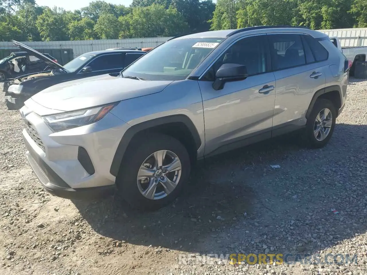 1 Photograph of a damaged car JTMLWRFVXPD207145 TOYOTA RAV4 2023