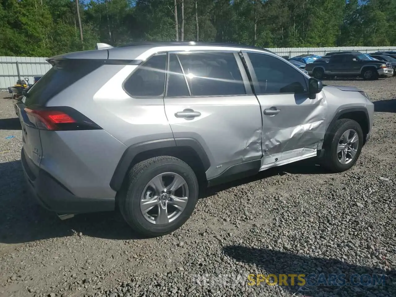 3 Photograph of a damaged car JTMLWRFVXPD207145 TOYOTA RAV4 2023