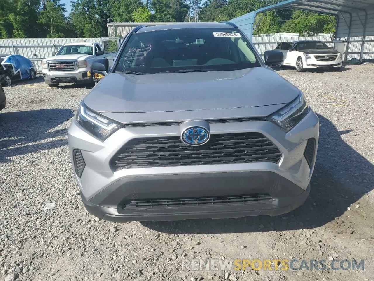 5 Photograph of a damaged car JTMLWRFVXPD207145 TOYOTA RAV4 2023