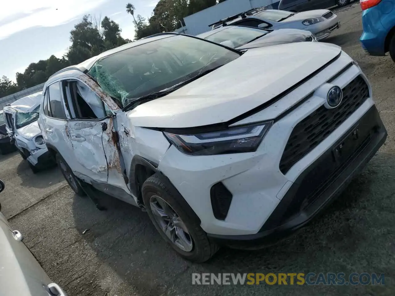 4 Photograph of a damaged car JTMMWRFV4PD202771 TOYOTA RAV4 2023