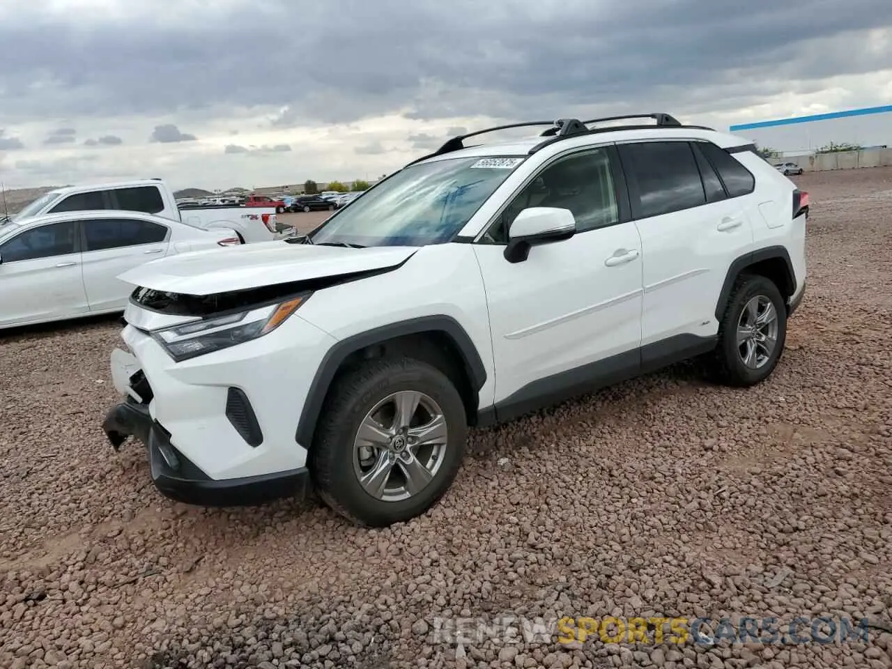 1 Photograph of a damaged car JTMMWRFV5PD177685 TOYOTA RAV4 2023