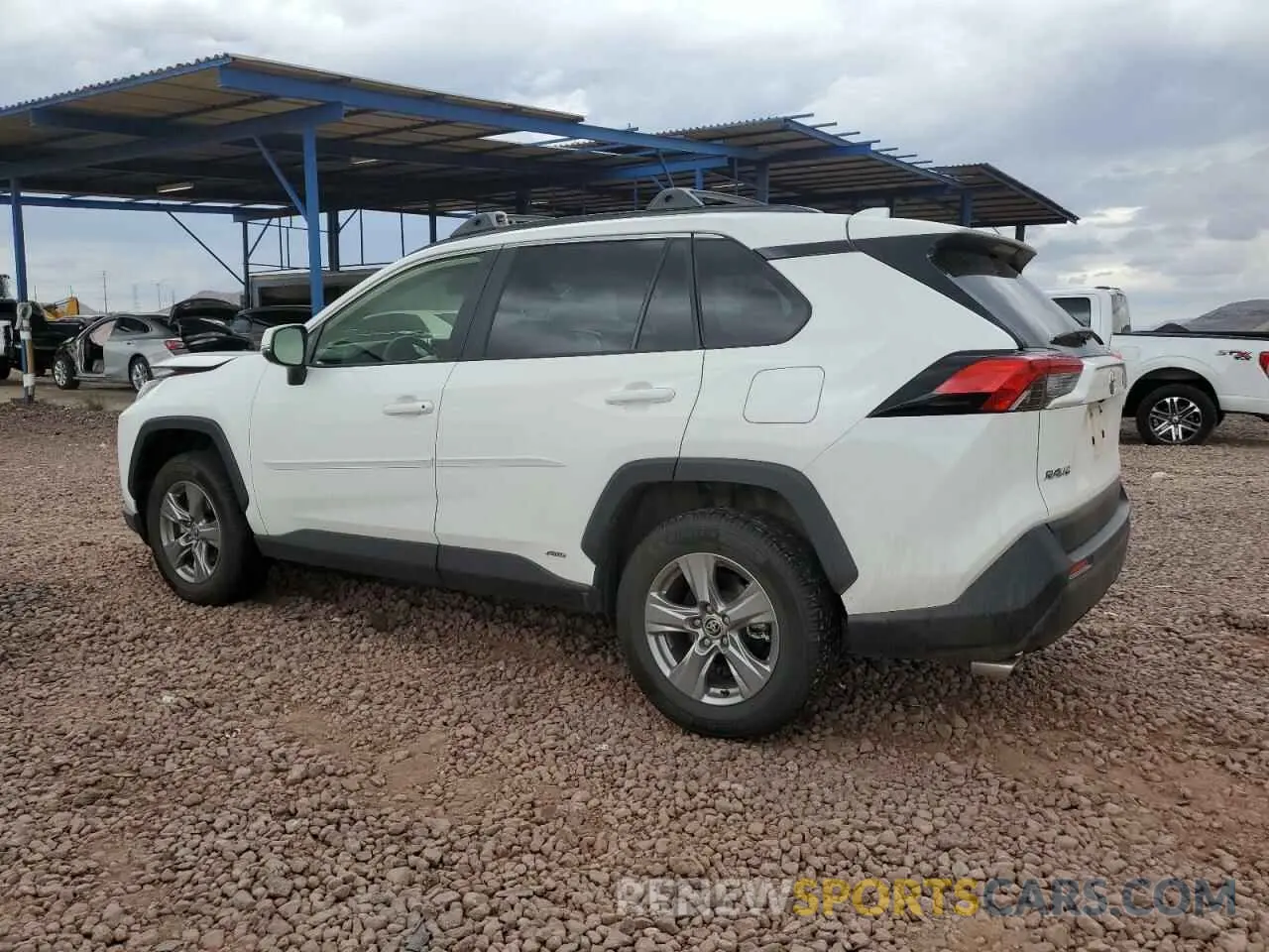 2 Photograph of a damaged car JTMMWRFV5PD177685 TOYOTA RAV4 2023