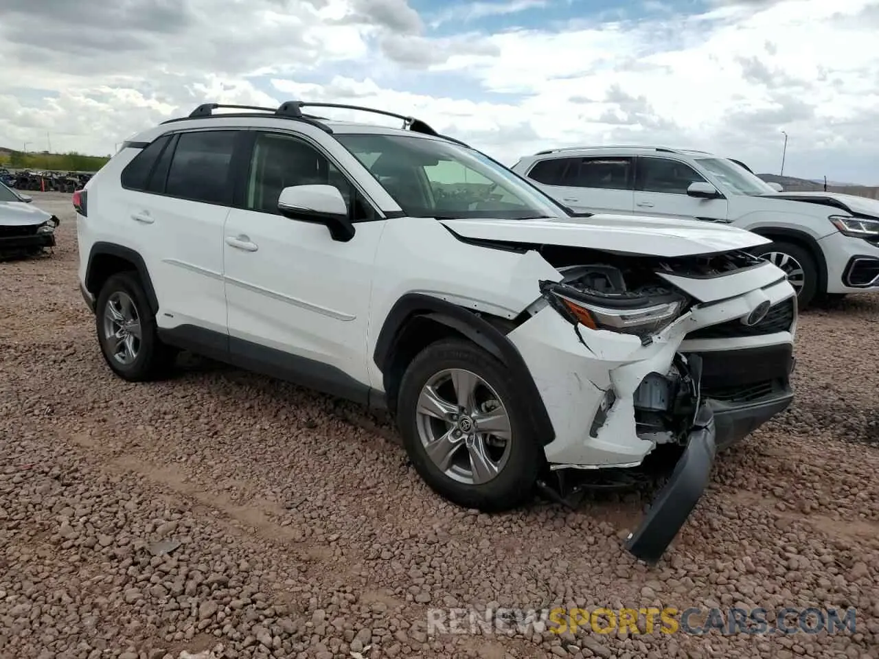 4 Photograph of a damaged car JTMMWRFV5PD177685 TOYOTA RAV4 2023