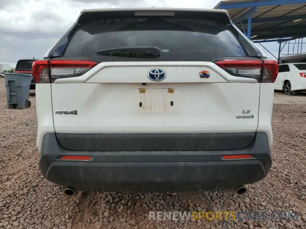 6 Photograph of a damaged car JTMMWRFV5PD177685 TOYOTA RAV4 2023