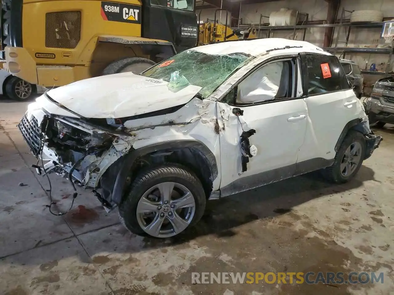 1 Photograph of a damaged car JTMMWRFV5PD198696 TOYOTA RAV4 2023